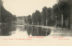 6545 Gezicht op de Vecht en de Langegracht te Maarssen uit het oosten.